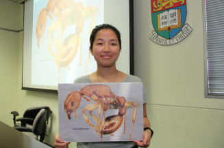 港大生物科學學院實驗室研究助理羅羽瑩女士